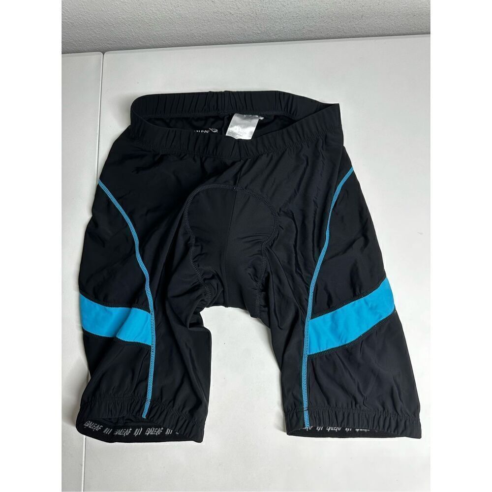 Baleaf Cycling Shorts Blue Black Men’s Size XL - Picture 1 of 13